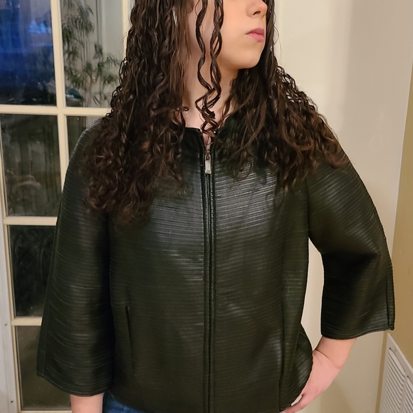 Leather Coat - Picture 2 of 9